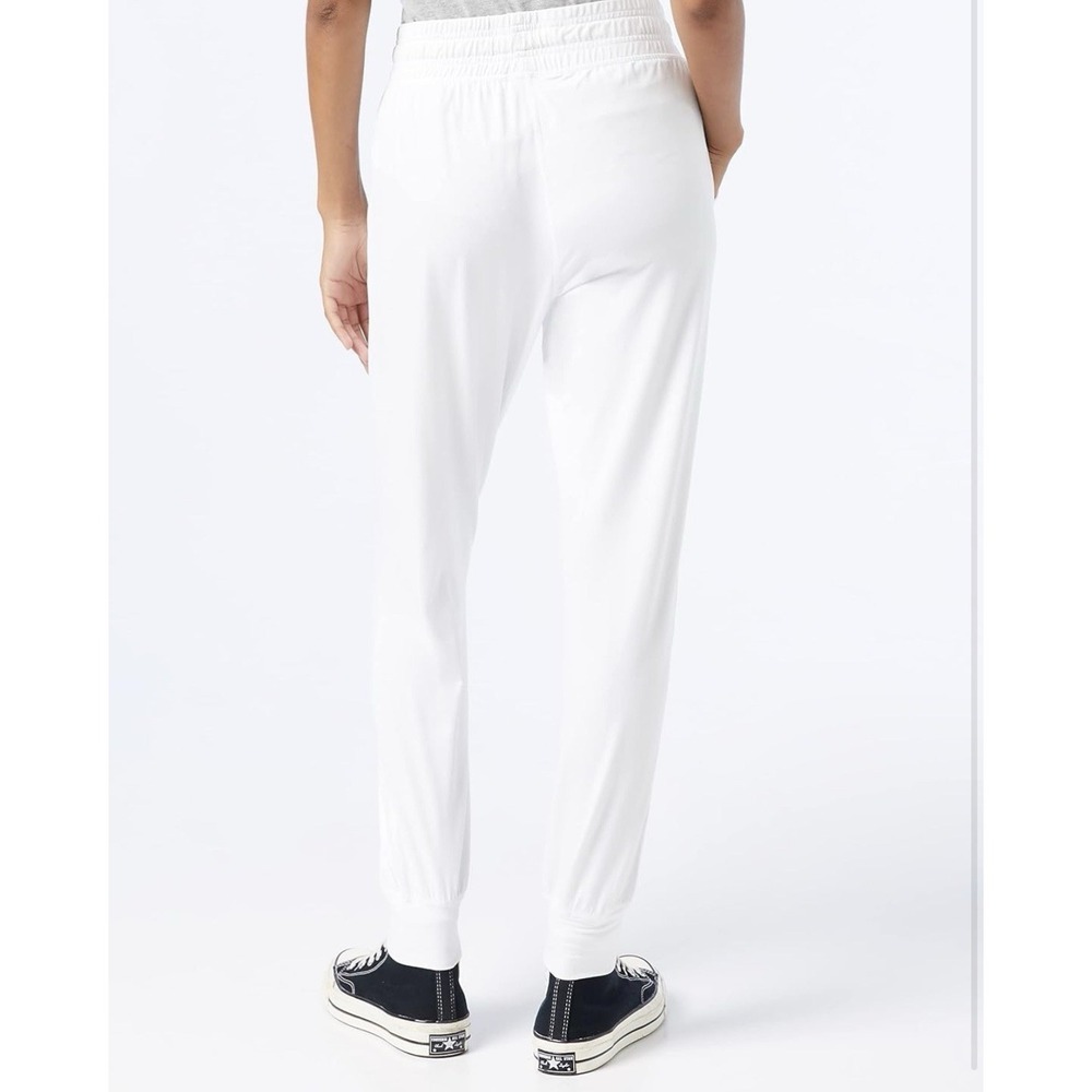 Essentials Brushed Tech Stretch Jogger Pant Gym Workout Comfortable Sz XS NWT #B - Picture 3 of 11